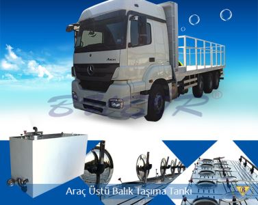 Araç Üstü Balık Taşıma Tankı