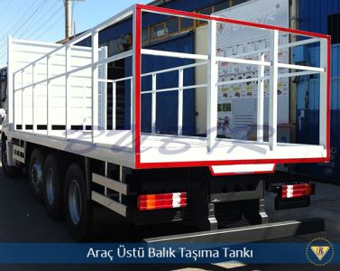 Araç Üstü Balık Taşıma Tankı