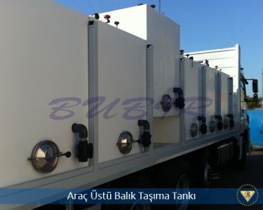 Araç Üstü Balık Taşıma Tankı