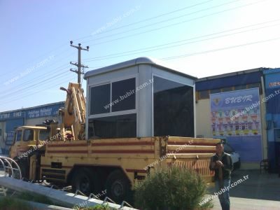 Modern Camlı Kabin