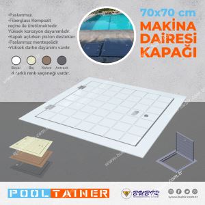 Polyester Makina Dairesi Kapağı