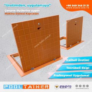 Polyester Makina Dairesi Kapağı